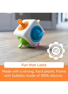 Fat Brain Toys Tugl Cube - Popping Fidget Cube For Toddlers, Kids, Teens, Adults  - Image 3