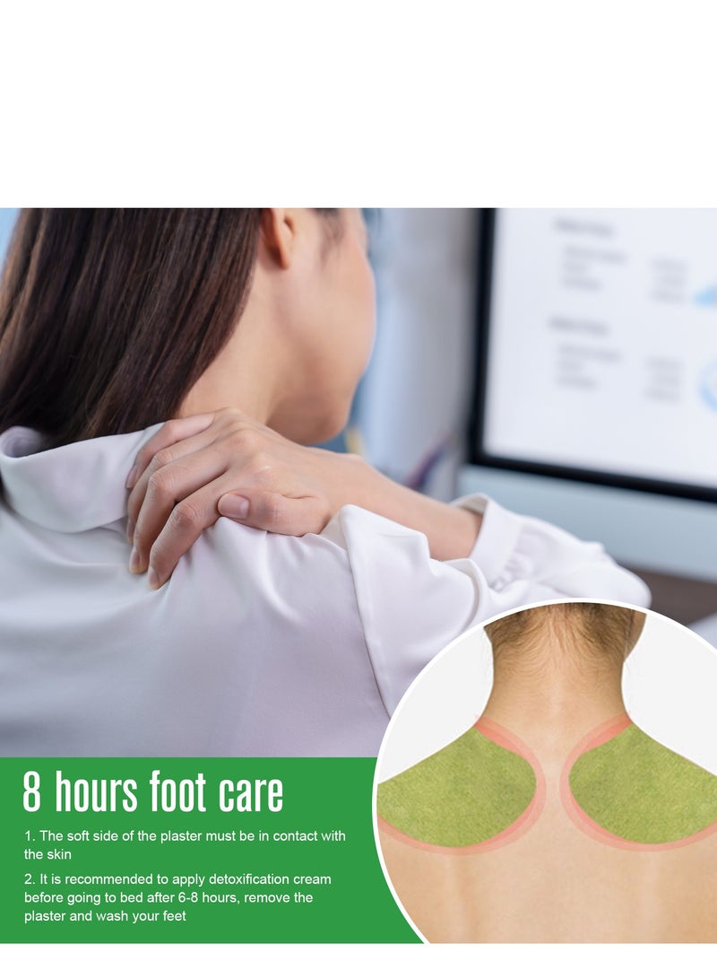 Sefudun Wormwood Shoulder Heat Pad, Shoulder Heat Patches, Pain Relief Patches, 12 Count Warming Herbal Plaster Heat Patches, Deep Heating Extra Strength Joint Patch of Shoulder, Herbal Heating Pad - Image 3