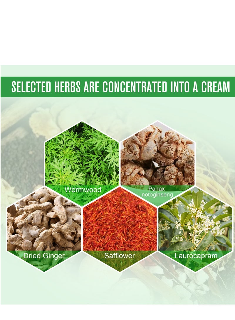 Sefudun Wormwood Shoulder Heat Pad, Shoulder Heat Patches, Pain Relief Patches, 12 Count Warming Herbal Plaster Heat Patches, Deep Heating Extra Strength Joint Patch of Shoulder, Herbal Heating Pad - Image 4