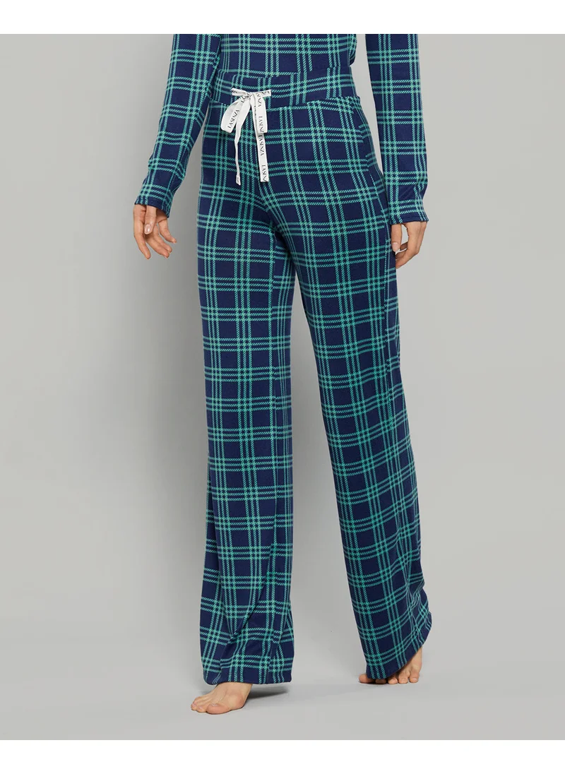 لا سينزا La Senza Jersey Drawstring Printed Casual Pant