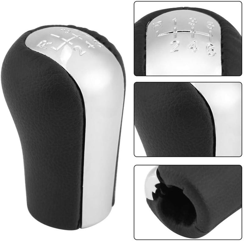 Car 6 Speed Gear Shift Knob,Manual Gear Stick Shift Knob PVC Durable Shift Lever Knob Auto Car Shift Knob Car Accessory for Aygo Verso Corolla Rav4 Avensis Yaris/Vitz - Image 5