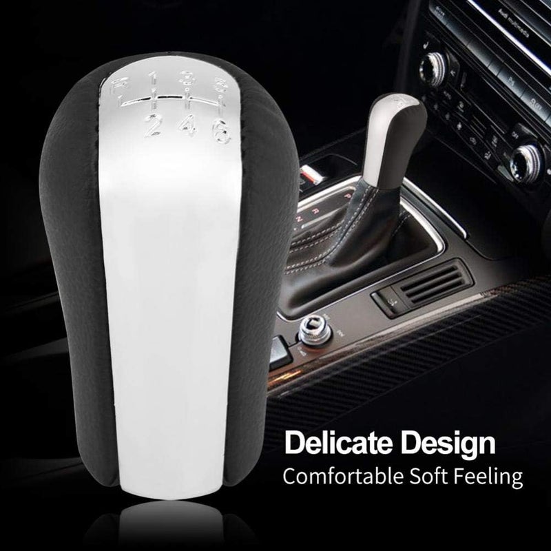 Car 6 Speed Gear Shift Knob,Manual Gear Stick Shift Knob PVC Durable Shift Lever Knob Auto Car Shift Knob Car Accessory for Aygo Verso Corolla Rav4 Avensis Yaris/Vitz - Image 3