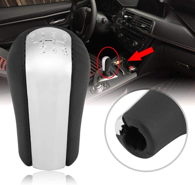 Car 6 Speed Gear Shift Knob,Manual Gear Stick Shift Knob PVC Durable Shift Lever Knob Auto Car Shift Knob Car Accessory for Aygo Verso Corolla Rav4 Avensis Yaris/Vitz - Image 4