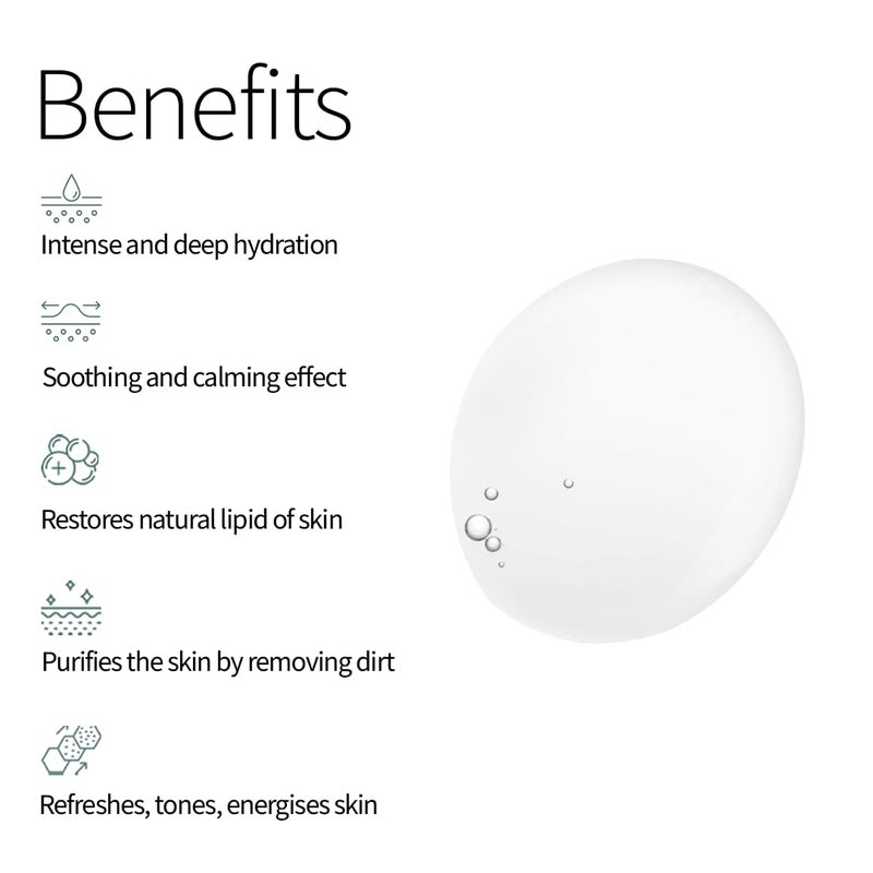 MEOLA Swiss Glacier Hydrating Body Wash 200ml Moisturize  Soothes Dry  Sensitive Skin With Lipobelle Glacier Biolipid Complex  Hydagen Aquaporin Gives Soft  Smooth Skin - Image 2