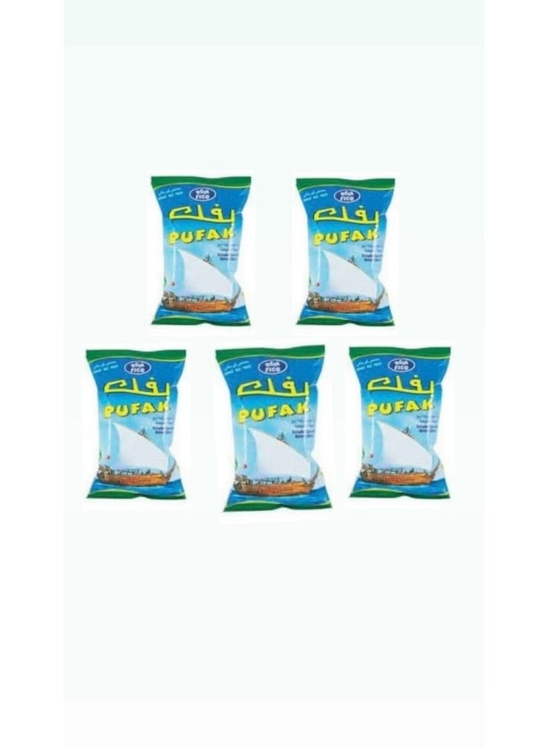 فيكو 5 أكياس من رقائق الجبن فيكو باف 25 غرام - Image 1