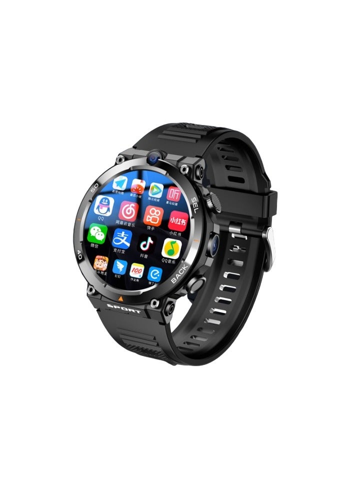 AROAQ Smart Watch For Adults, Multifunction 5g Wrist Smart Watch with Netcom Card Insertion, Elegant Durable Fitness Watch, (Black 4g/5g-android Version Nfc Access Control 128gb with Charging Compartment)  - Image 1