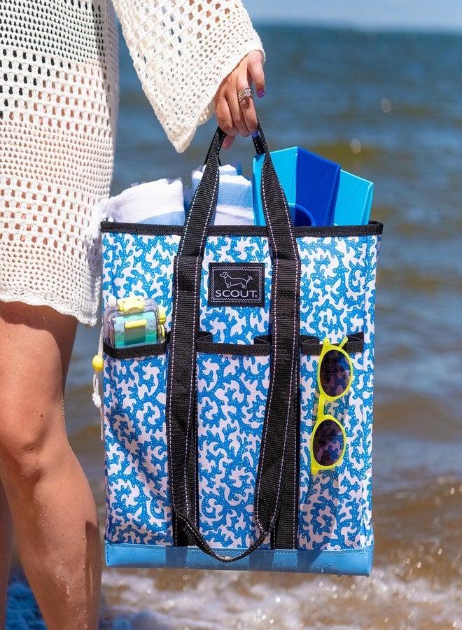 سكاوت حقيبة سكوت روكيت بوكيت توت - حقيبة سفر متعددة الجيوب، مناسبة للممرضات والمعلمات والأمهات، 7 جيوب إجمالاً، مجموعتان من الأحزمة، قابلة للطي، لون نانتوكيت نيفي، مقاس واحد - Image 3