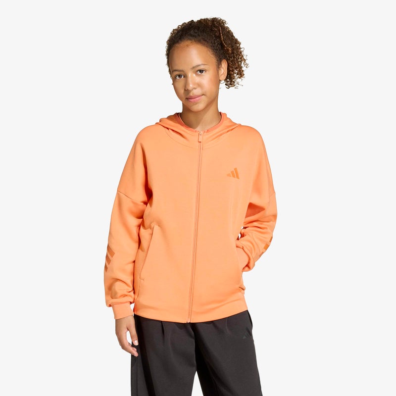 Adidas FUTURE ICONS 3 STRIPES FULL ZIP HOODIE - Image 2