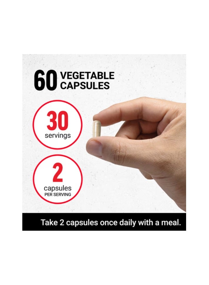 Force Factor Fundamentals Black Maca 60 Capsules - Image 4