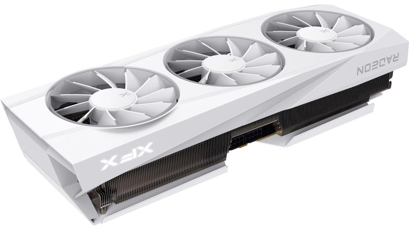 XFX AMD Radeon RX 9070 XT Quicksilver White Triple Fan 16GB GDDR6 PCIE 5.0 Graphics CA - Image 5