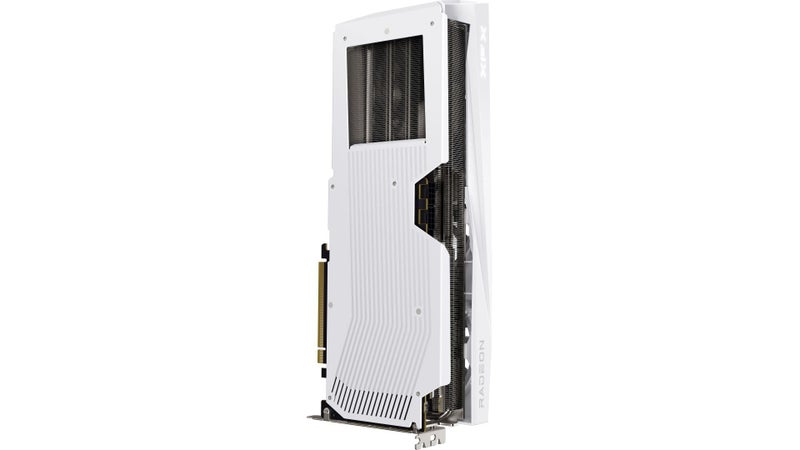 XFX AMD Radeon RX 9070 XT Quicksilver White Triple Fan 16GB GDDR6 PCIE 5.0 Graphics CA - Image 3