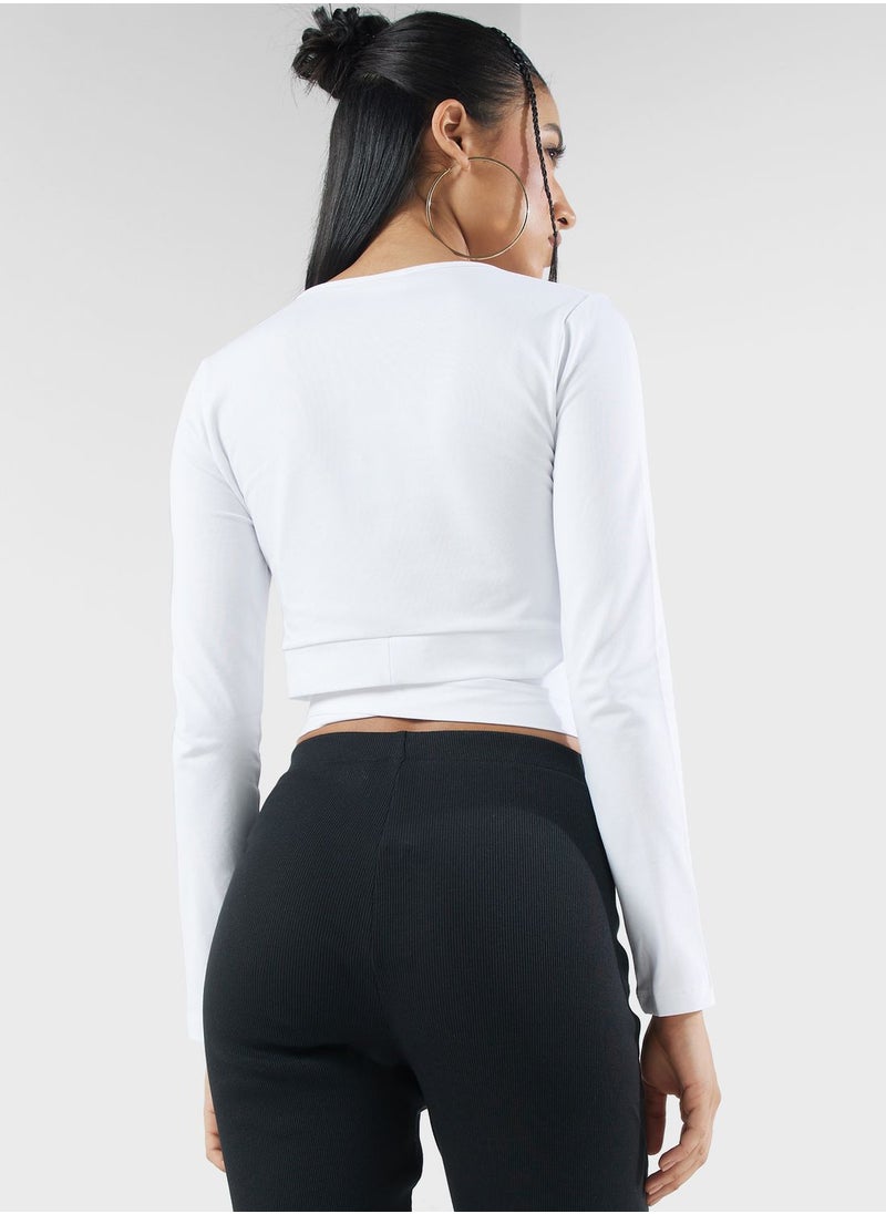 Karl Kani - Signature Essential Short Laced Top - Image 1