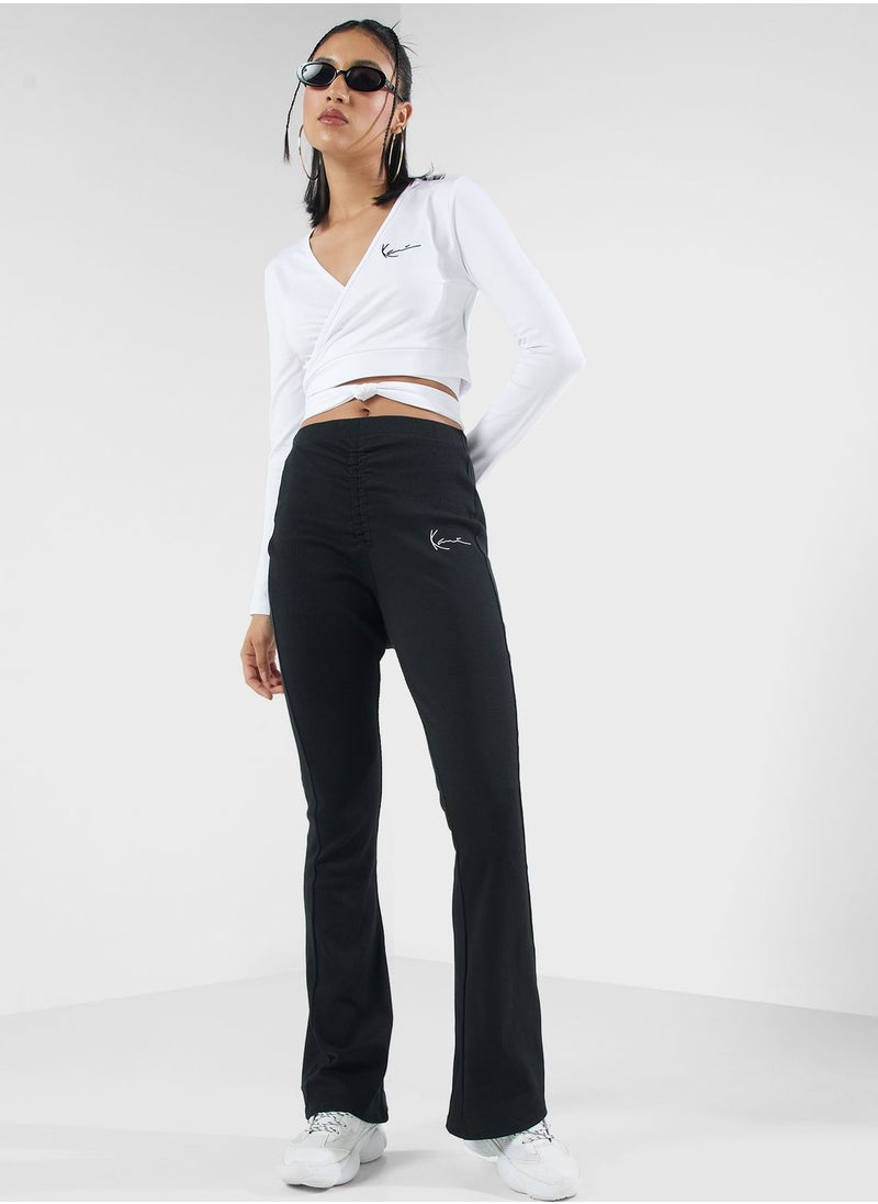 Karl Kani - Signature Essential Short Laced Top - Image 1