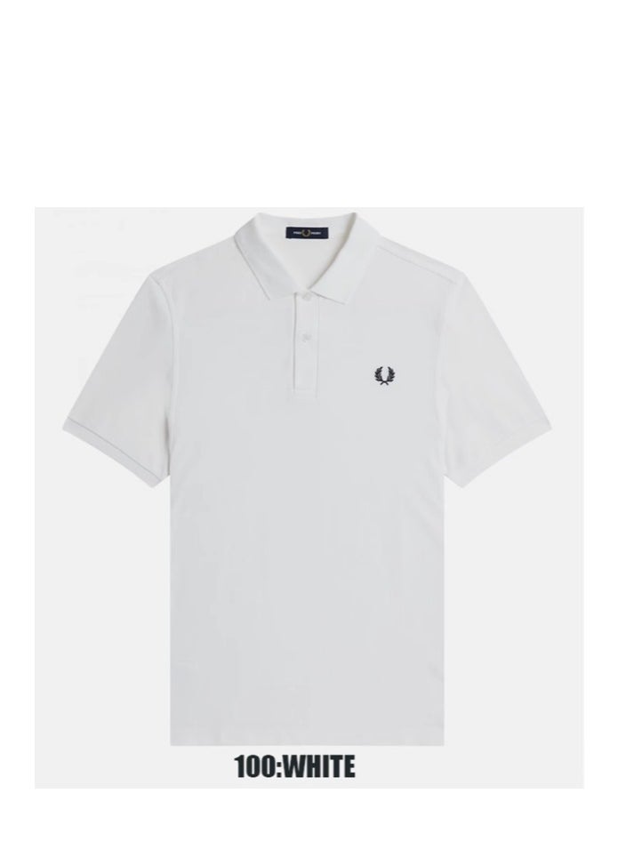 FRED PERRY Fred Perry Wheat polo Shirt men's short-sleeved cotton slim-fit business casual lapel top 