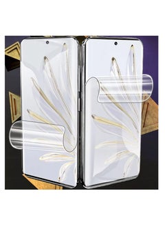 RINCO 2Pcs Screen Protector Compatible with Honor Magic 5 Lite  and Honor 80/80E/70/60/X40,Soft TPU Hydrogel Protective Film [Not Tempered Glass][High Sensitivity][HD Transparent][Anti-scratch]  - Image 1