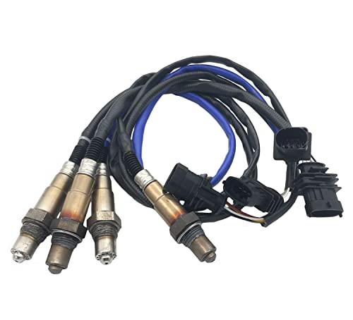 Yeedaky 4Pcs Oxygen O2 Sensor 670004022 Oxygen Sensor Upstream and Downstream Fits for Maserati Ghibli 2014-2020 Levante 2017-2020 3.0L Turbo 670002199 670009076 - Image 1