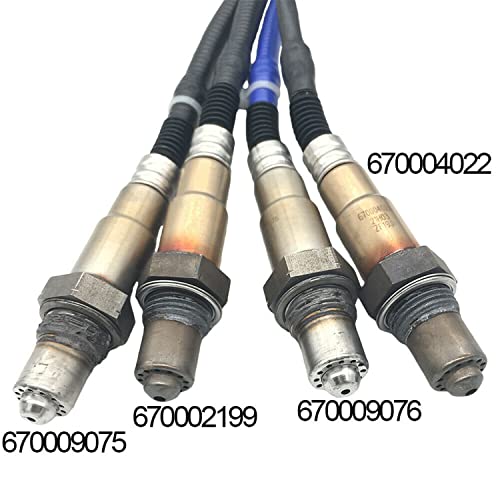 Yeedaky 4Pcs Oxygen O2 Sensor 670004022 Oxygen Sensor Upstream and Downstream Fits for Maserati Ghibli 2014-2020 Levante 2017-2020 3.0L Turbo 670002199 670009076 - Image 5