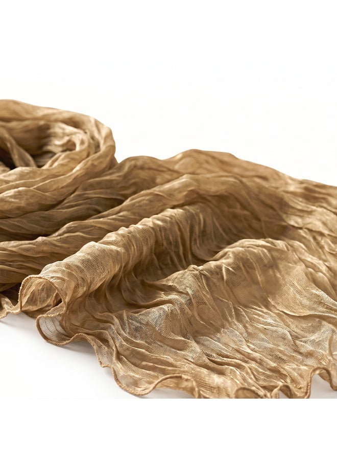 حجاب شيفون مطوي للنساء من ماركة Hijara، 55×180 سم، شال صيفي خفيف، طراز OL، حجاب إسلامي عصري، مجموعة من ثلاث قطع مناسبة للاستخدام اليومي والمناسبات الخاصة - Image 5