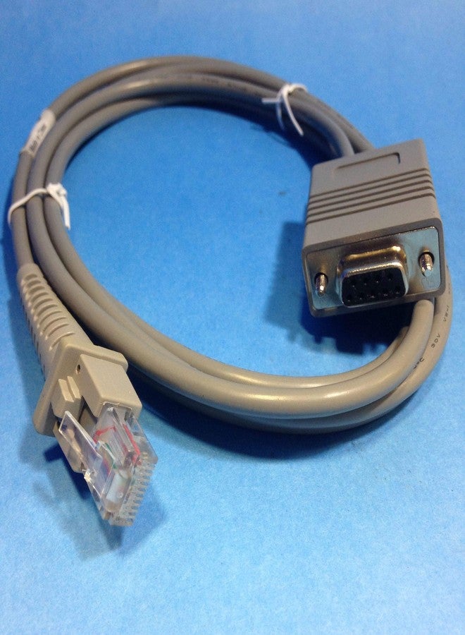Datalogic 90G000008 (CAB-327), 2M, 9P, Cable, DB9 RCPT, Female, RS232, Straight - Image 1
