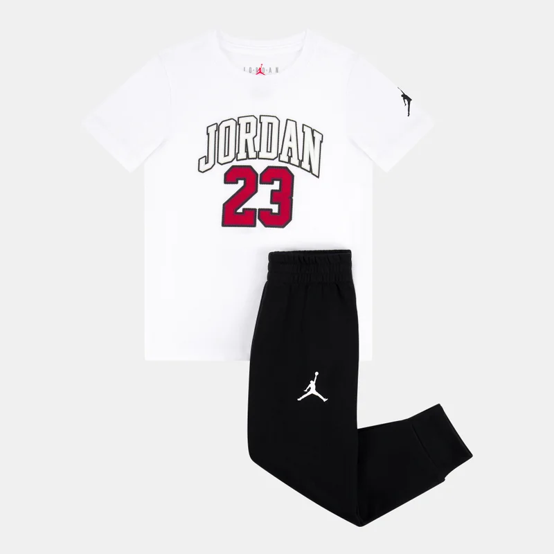 Jordan Kids' Logo T-Shirt and Pants Set