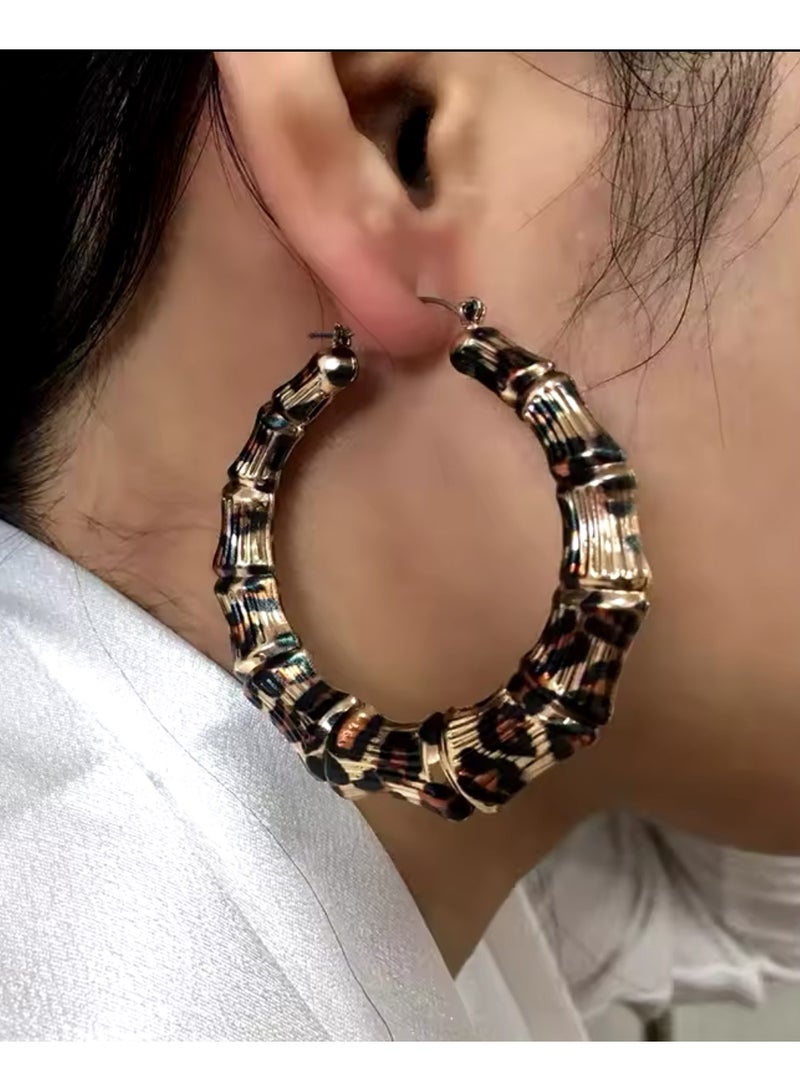 إيكوال حلق اذن نسائي دائري بتصميم ترندي وأنيق وعالي الجودة - Image 1