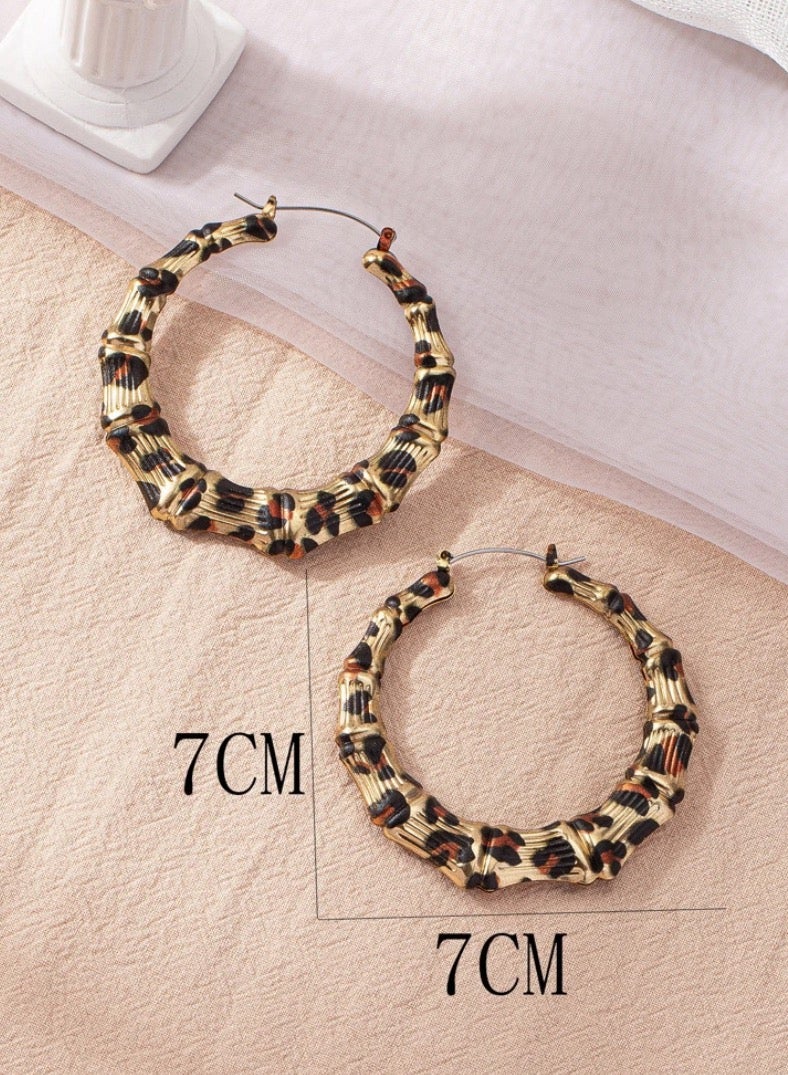 إيكوال حلق اذن نسائي دائري بتصميم ترندي وأنيق وعالي الجودة - Image 5