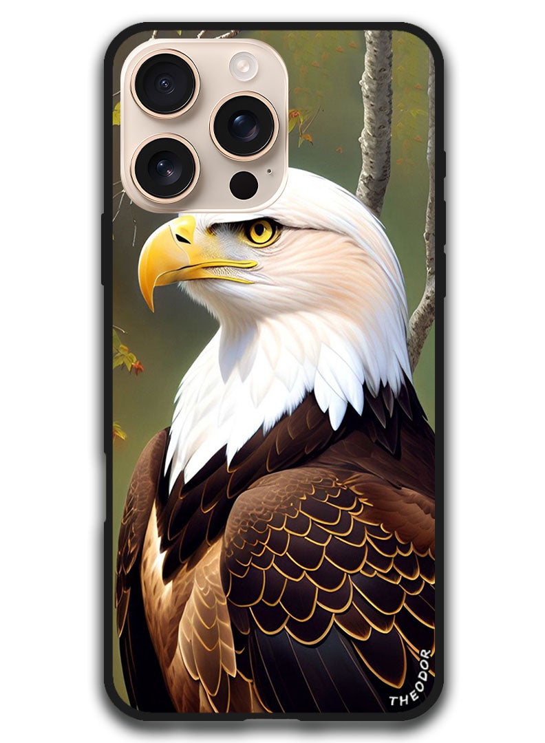 Theodor Protective Case Anti Scratch Shock Proof Bumper Cover For iPhone 16 Pro Max (6.9)-inch Eagle 3 - Image 1