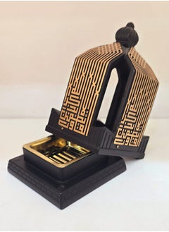 Damanhoor Damanhoor Charcoal Incense Burner Bakhoor Burner Oud Frankincense Resin Incense Burner  for Yoga Spa and Aromatherapy Office & Home Decor  - Image 1