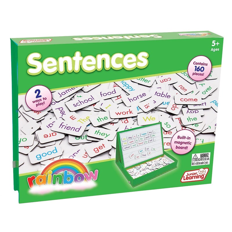 Junior Learning Rainbow Sentences 160 Pieces