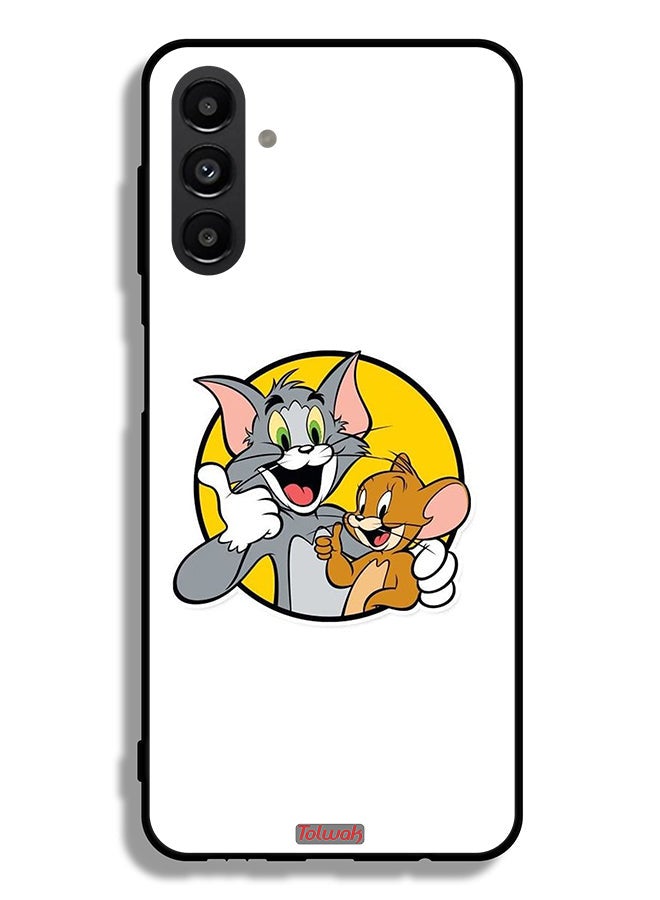Tolwak Samsung Galaxy A13 5G Protective Case Cover Tom And Jerry - Image 1