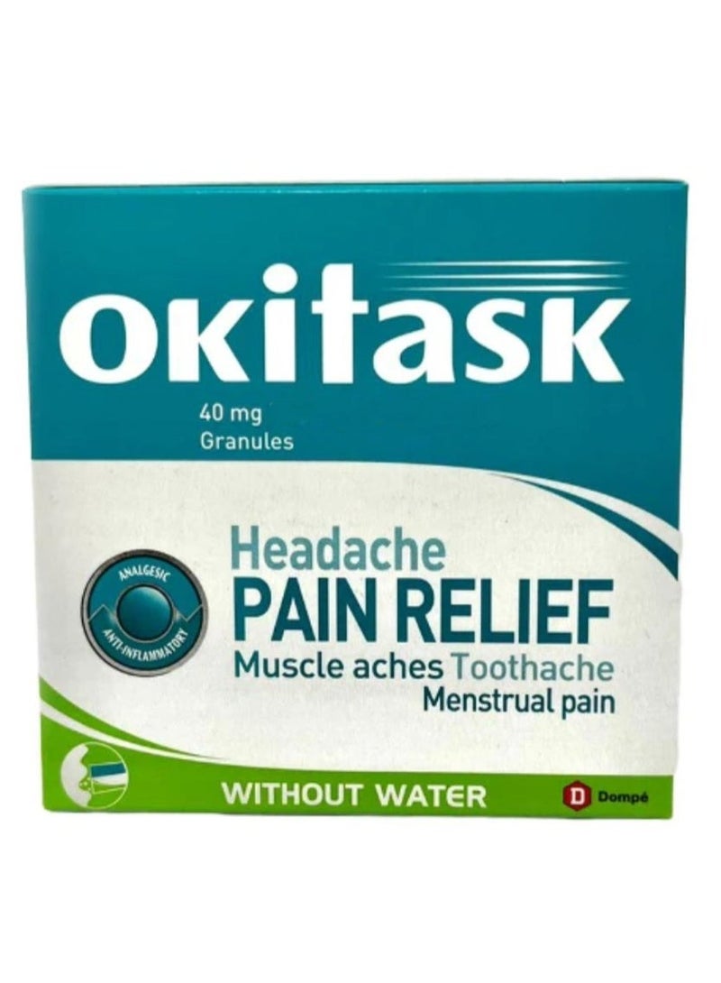 Okitask 40mg Granules Sachets 20s