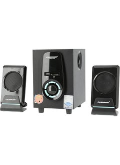 Olsenmark High Power 2.1 Multimedia Speaker Omms1169 Usb Sd Fm Bluetooth Function With Led Display 5000W Pmp0 Speaker Unit Perfect For Home Party White  - Image 5