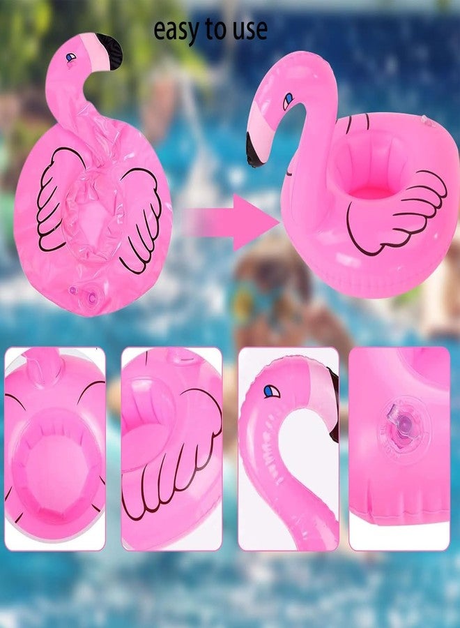 Dancepanda Flamingo Drink Floats,Flamingo Pool Float,Inflatable Drink Holders Floating Cup Holders Drink Floats for Pool Party (Flamingo) - Image 3