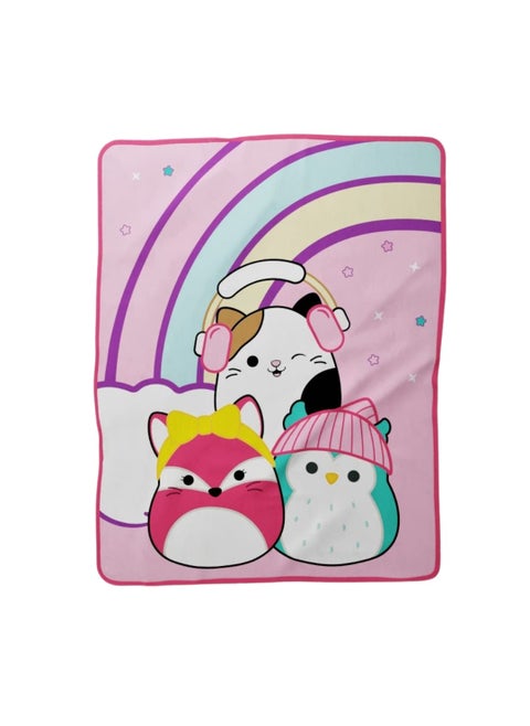 Squishmallows Kids Bedding Super Soft Micro Raschel Throw 46 in x 60 in By Franco Prints may vary as on cloud nine patterndo not disturb pattern