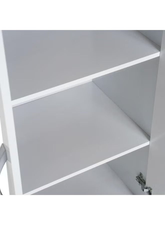 SULSHA 2 Door Wooden Wardrobe | Cabinet | Cupboard Engineered Wood Perfect Modern | Stylish Heavy Duty - Image 4