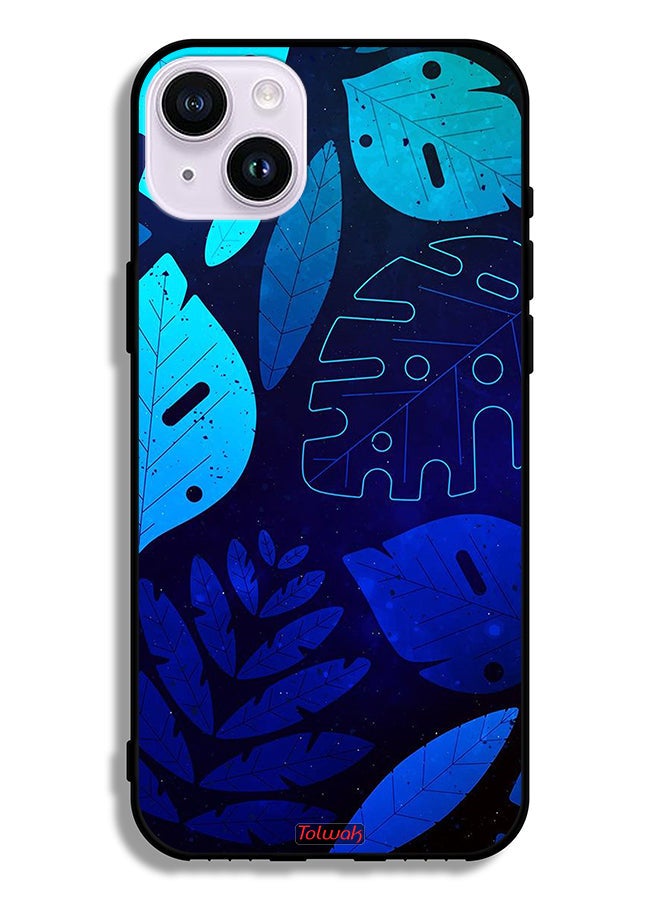 Tolwak Apple iPhone 14 Protective Case Leaves Pattern - Image 2