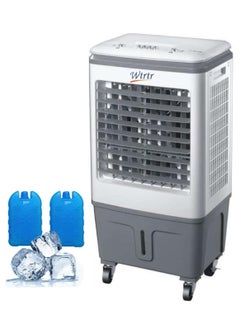 Wtrtr Wtrtr Air cooler,35L Evaporative Air Cooler,Home air conditioning fan refrigeration single cold air cooling fan Commercial home mobile air conditioner  - Image 1