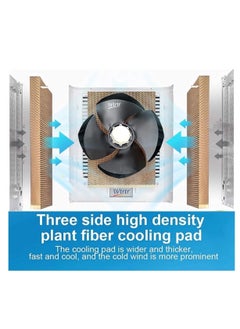 Wtrtr Wtrtr Air cooler,35L Evaporative Air Cooler,Home air conditioning fan refrigeration single cold air cooling fan Commercial home mobile air conditioner  - Image 3
