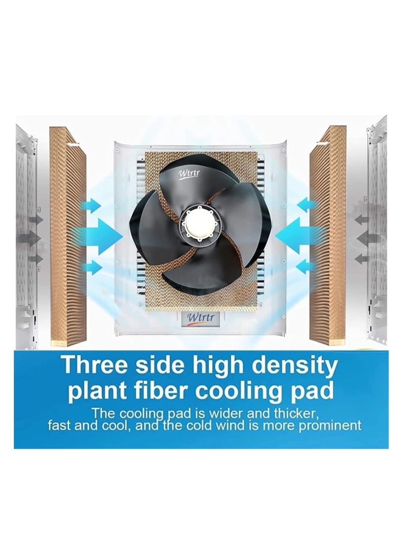 Wtrtr Wtrtr Air cooler,20L Evaporative Air Cooler,Home air conditioning fan refrigeration single cold air cooling fan Commercial home mobile air conditioner  - Image 3