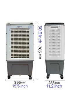 Wtrtr Wtrtr Air cooler,35L Evaporative Air Cooler,Home air conditioning fan refrigeration single cold air cooling fan Commercial home mobile air conditioner  - Image 4