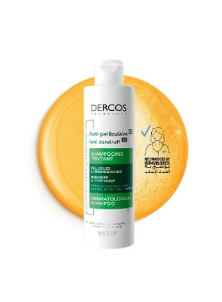 Dercos Anti Dandruff Shampoo For Normal To Oily Hair For Men & Women 200ml - view 2