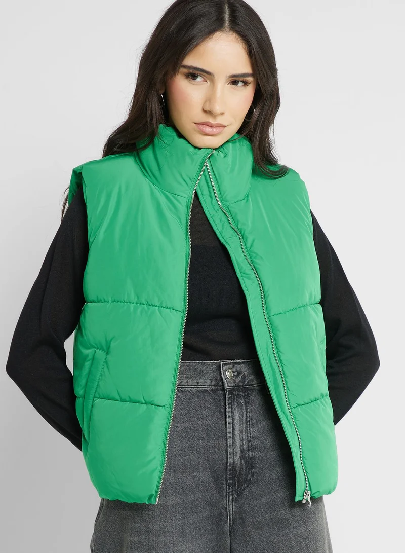 Jacqueline de Yong High Neck Coat