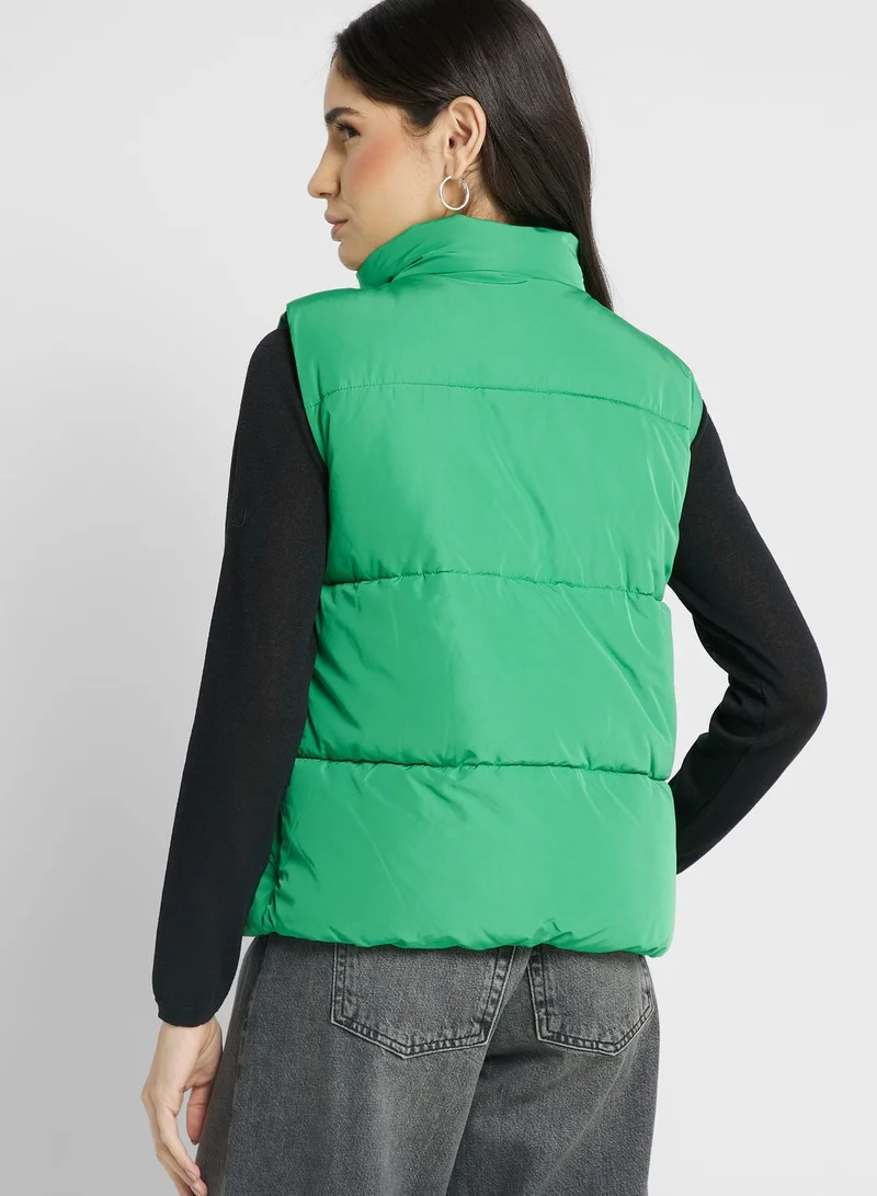 Jacqueline de Yong High Neck Coat