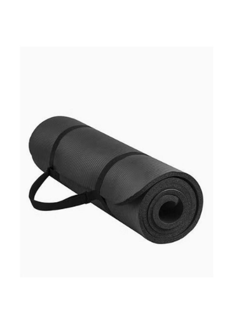Anti Tear Exercise Mat With Carrying Strap 60x10cm