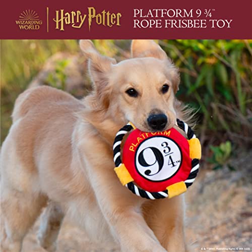 Harry Potter 9 34 Platform Frisbee Pet Toy in Themed Design Plush Rope Dog Toys for Pets Accessories for Hogwarts Houses - Image 3