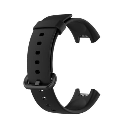 EDNITA Redmi Watch 2 Lite & Redmi GPS Smart Watch Band Strap with Soft Silicone Classic Strap & Secure Buckle - Black,Blue,Red - Pack of 3 - Image 2
