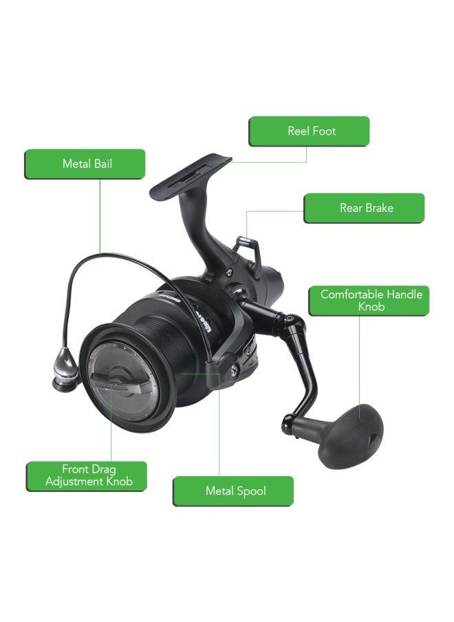 NIBEMINENT Spinning Reel With Front And Rear Double Drag Carp  - Image 5