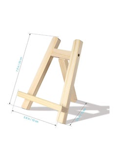 SYOSI Wooden Table Top Easel Made from solid Beech Wood for Artist Display Painting Canvas and Frames Perfect Events Exhibitions Conventions  - Image 5