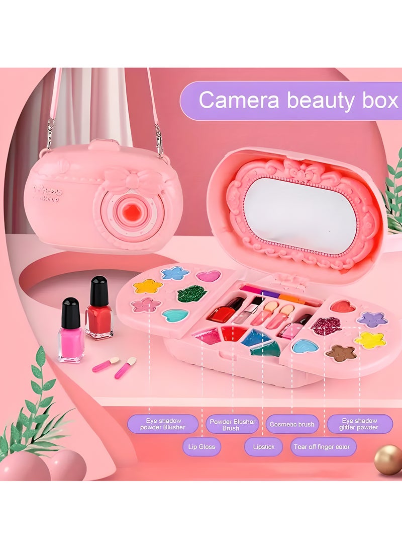 LIXADA Cosplay Makeup Kit for Girls with Cosmetic Makeup Vanity - Real, Non Toxic, Washable Make Up Kit - Birthday, Girls' Day, Gifts for Girl Women Makeup, Ideal choice for Gifts for Kids Age 3+ - Image 2