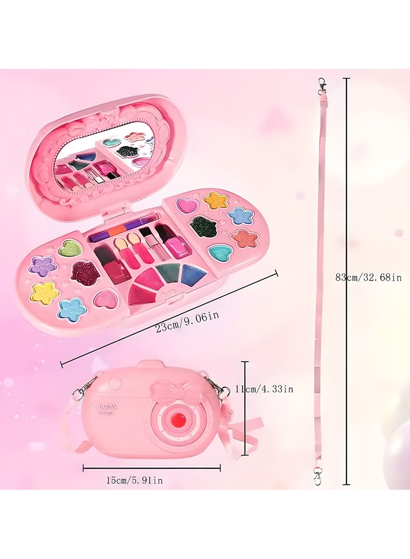 LIXADA Cosplay Makeup Kit for Girls with Cosmetic Makeup Vanity - Real, Non Toxic, Washable Make Up Kit - Birthday, Girls' Day, Gifts for Girl Women Makeup, Ideal choice for Gifts for Kids Age 3+ - Image 5